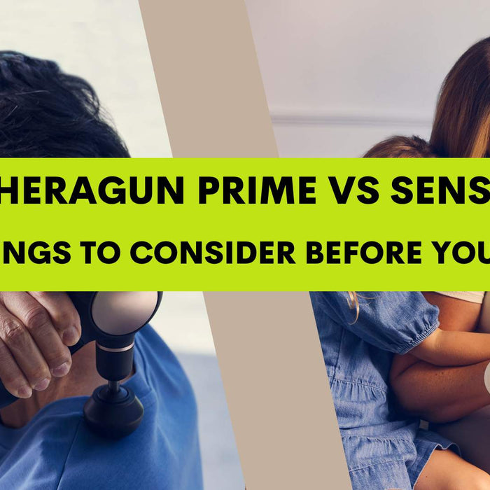 Theragun Prime vs Sense: 3 Things to Consider Before You Buy