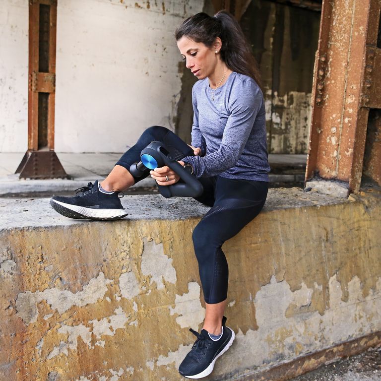 What is percussive therapy and how can it help runners?