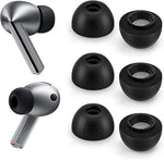 Load image into Gallery viewer, TrueGrip Premium Memory Foam top and bottom view with Galaxy Buds 3 Pro front and back view