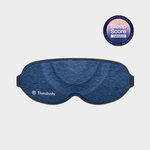 Load image into Gallery viewer, Front view of Therabody SleepMask with graphics stating that the sleep score is validated by scientific research