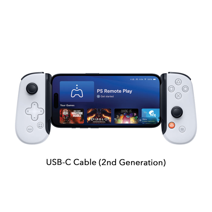 Backbone One PlayStation® Edition for iPhone 15/16 & Android - USB-C (2nd gen)