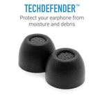 Load image into Gallery viewer, Comply New TrueGrip Pro for Sony TWS (TW-200-C) highlighting its ability to protect earphone from moisture and debris