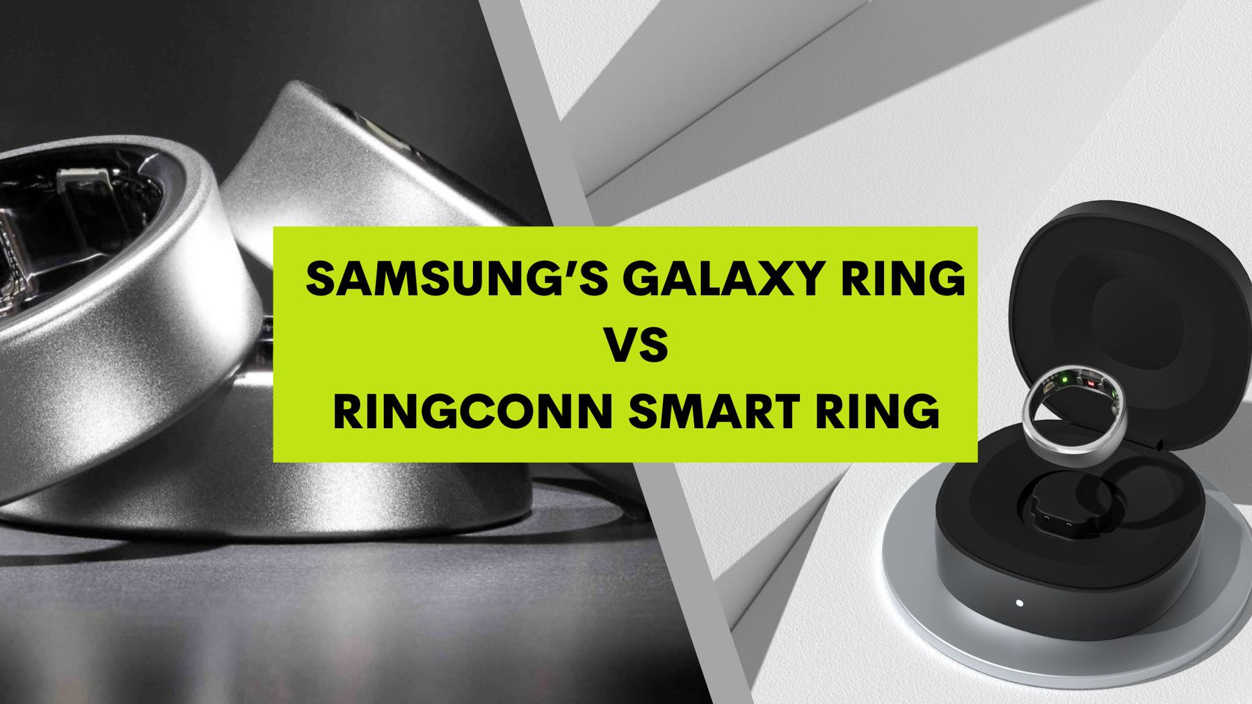 Samsung Galaxy Ring vs RingConn Smart Ring