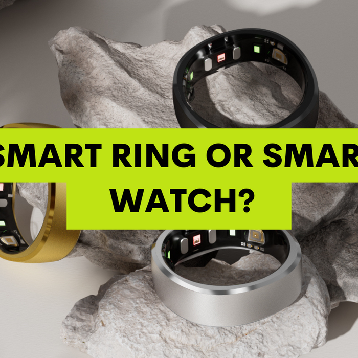 Smart Ring or Smart Watch? A New Type of Wearable to Track your Health