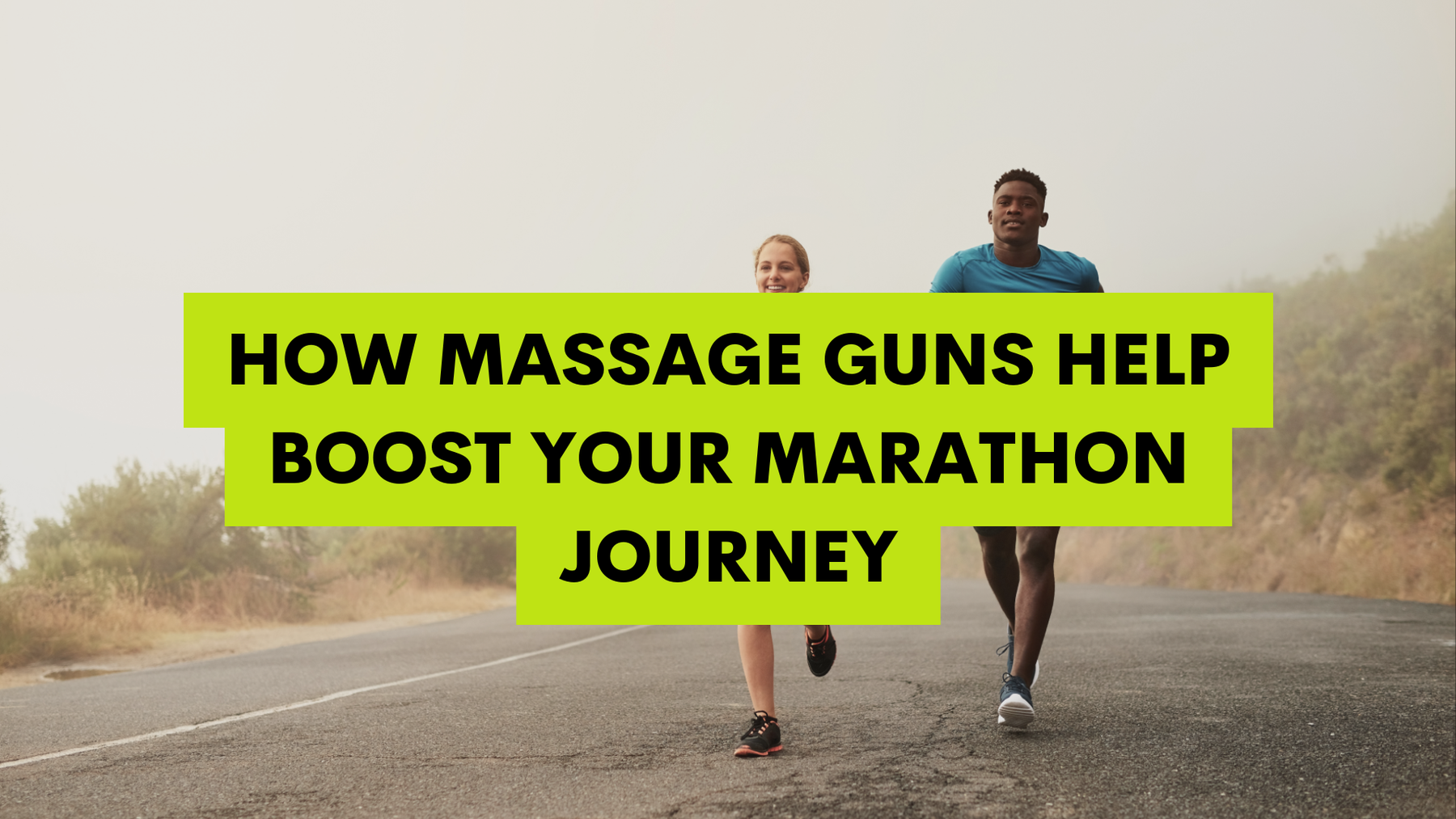 How Massage Guns Help Boost Your Marathon Journey