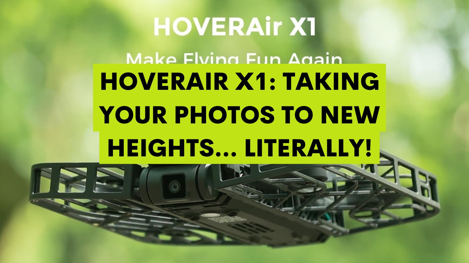 HOVERAir X1: Taking Your Photos to New Heights... Literally!