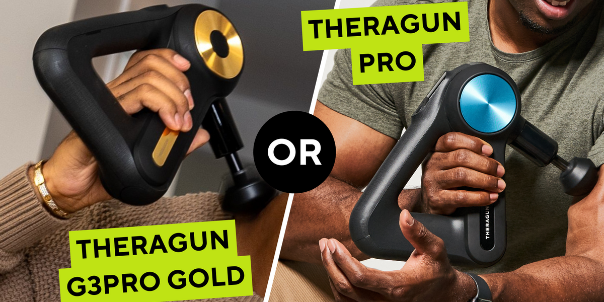 Theragun PRO Gen.4 vs G3PRO 24K Gold Edition WEAREREADY.SG