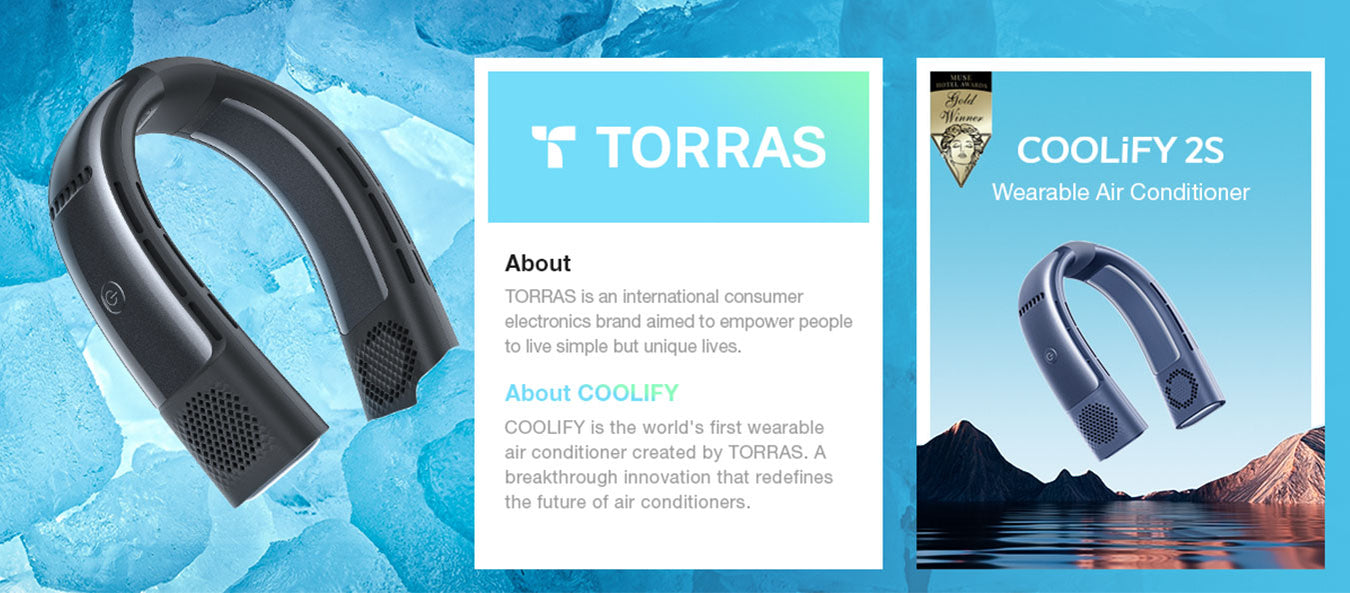 Torras Coolify Wearable Air Conditioner