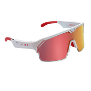 Chamelo Music Shield white frame and fire lenses