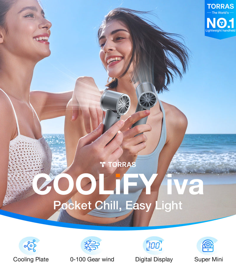 TORRAS COOLiFY iva Handheld Fan