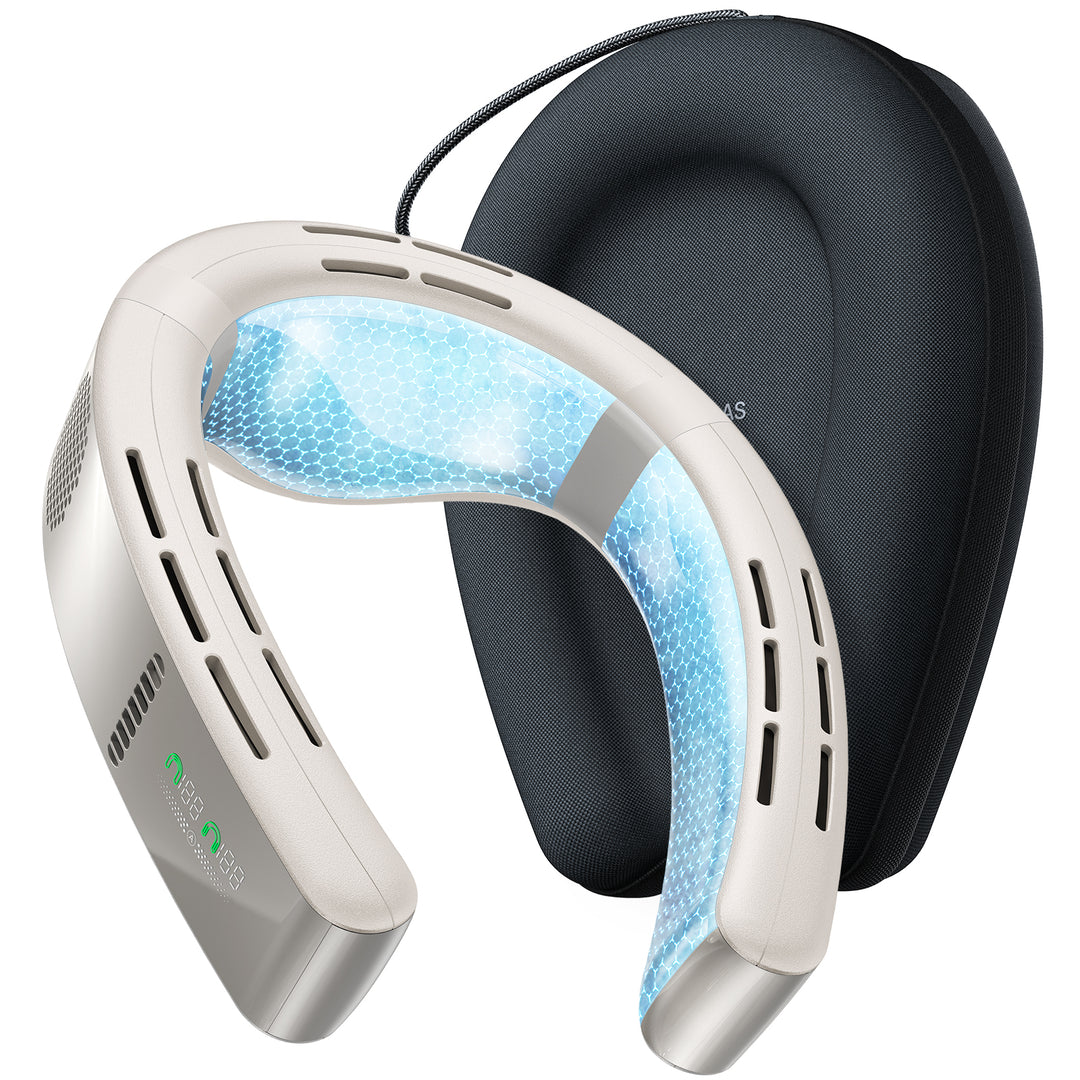 Torras Coolify Cyber Smart and its carry case in white