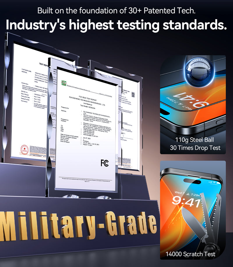 TORRAS GlassGo Unbreakable Tempered Screen Protector for iPhone 16 Series (1 Pack)