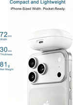 Load image into Gallery viewer, Portable Charging Case for Oura Ring 4/5 Docks, 50-Day Runtime, White