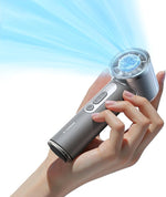 Load image into Gallery viewer, Grey Coolify Iva with blue graphics representing wind