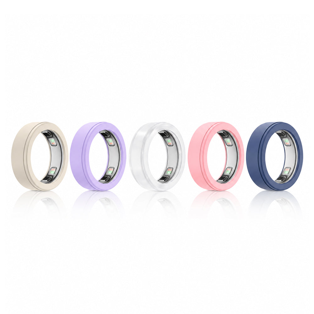 RidleyPro Colourful Ring Protectors Compatible with Oura Ring 5 (5-pack)