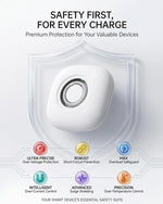 Load image into Gallery viewer, Portable Charging Case for Oura Ring 4/5 Docks, 50-Day Runtime, White