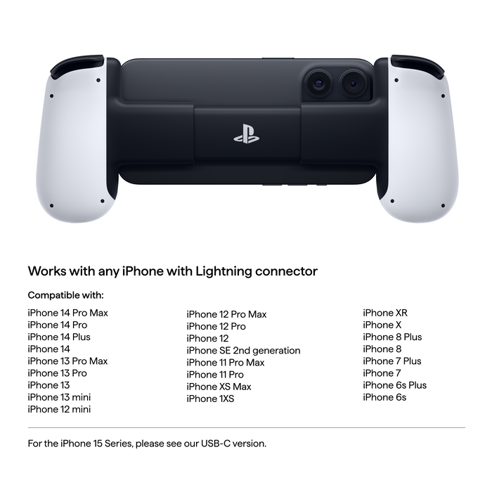 Backbone One PlayStation® Edition for iPhone 14 & Older - Lightning