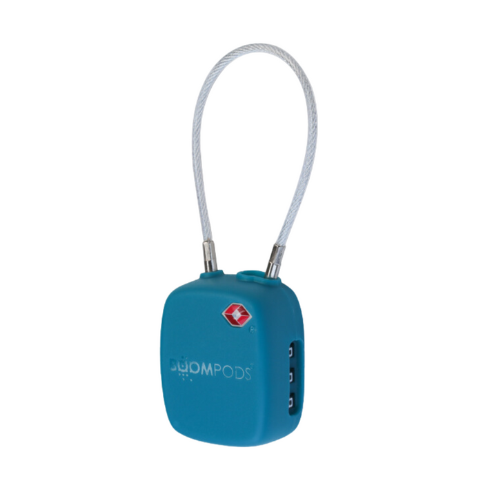 Boompods Tracker Lock - Apple Find My Rechargeable Luggage Tracker