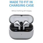 Load image into Gallery viewer, Samsung Galaxy Buds3 Pro fitted with TrueGrip Premium Memory Foam earbud tips in earbuds casing