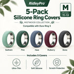 Load image into Gallery viewer, RidleyPro Colourful Ring Protectors Compatible with Oura Ring 5 (5-pack)