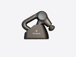 Load image into Gallery viewer, Side view of Therabody Theragun Prime Plus in its charging stand
