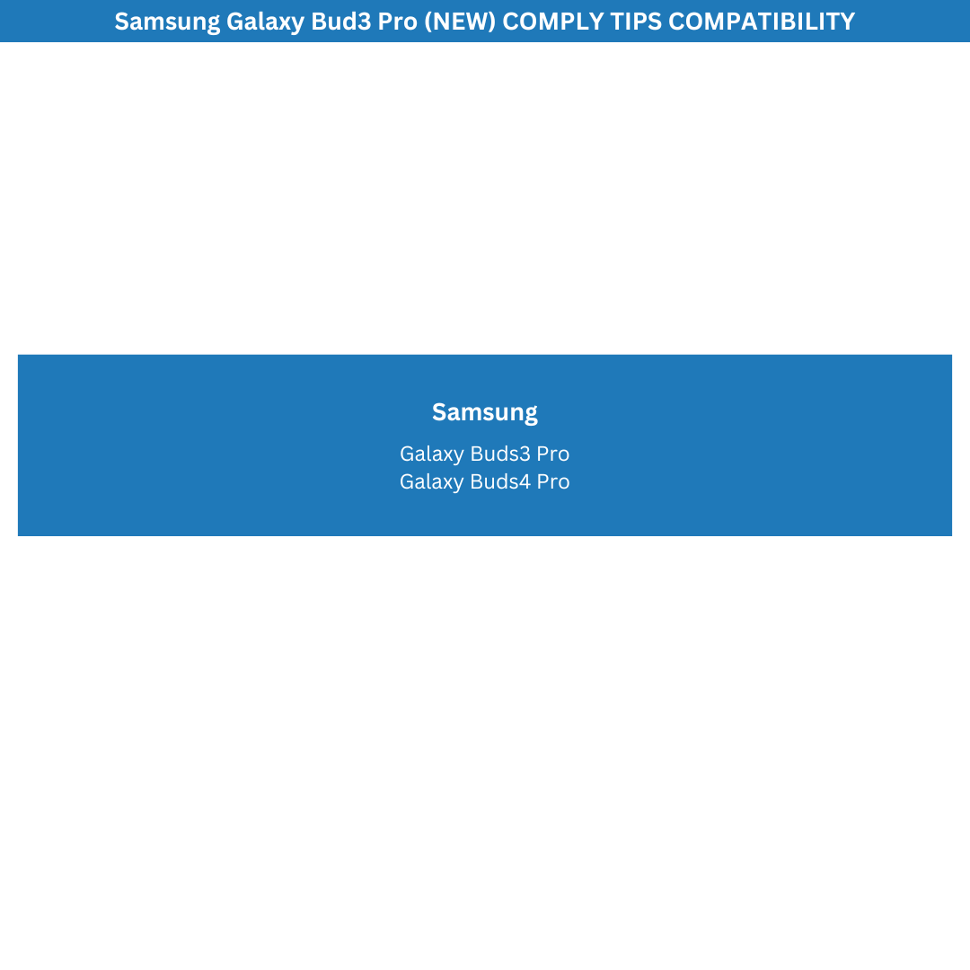 Comply TrueGrip™ MAX for Samsung Galaxy Buds3 Pro & Galaxy Buds4 Pro