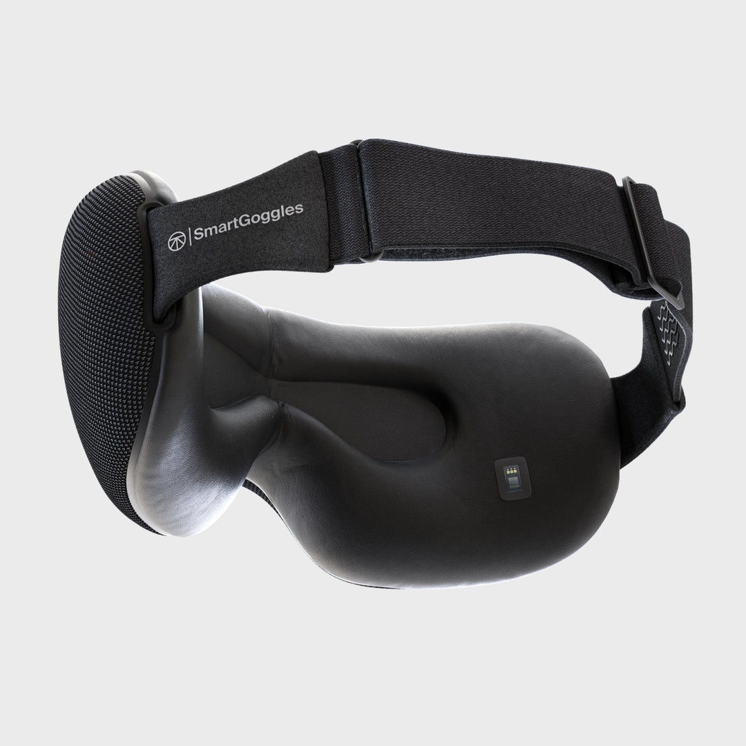 Back view of the Therabody SmartGoggles 2nd Generation