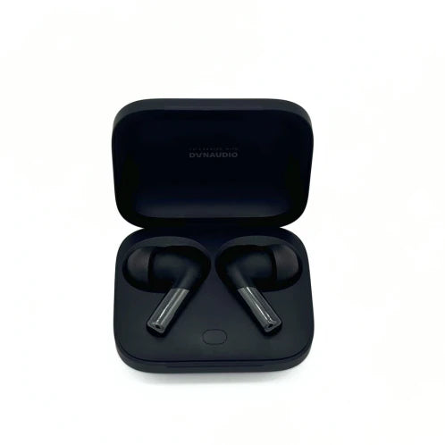 Comply True Grip Memory Foam Ear Tips on black earphones in black earphone casing