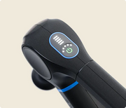 View of Therabody Theragun Prime Generation 6 pressure and speed indicator