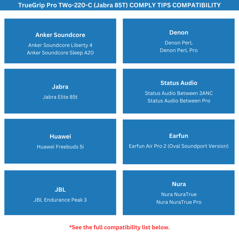 TrueGrip Pro TWo-220-C (Jabra 85T)