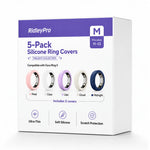Load image into Gallery viewer, RidleyPro Colourful Ring Protectors Compatible with Oura Ring 5 (5-pack)