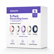 RidleyPro Colourful Ring Protectors Compatible with Oura Ring 5 (5-pack)