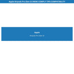 Load image into Gallery viewer, Compatibility screen for Comply Tips and Apple AirPods Pro (Gen 3) 