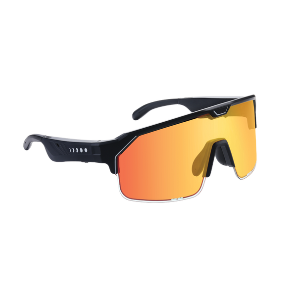 Chamelo Music Shield with black frame and fire lenses