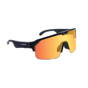 Chamelo Music Shield with black frame and fire lenses