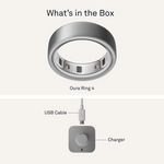 Load image into Gallery viewer, Oura Ring 4 Brushed Silver