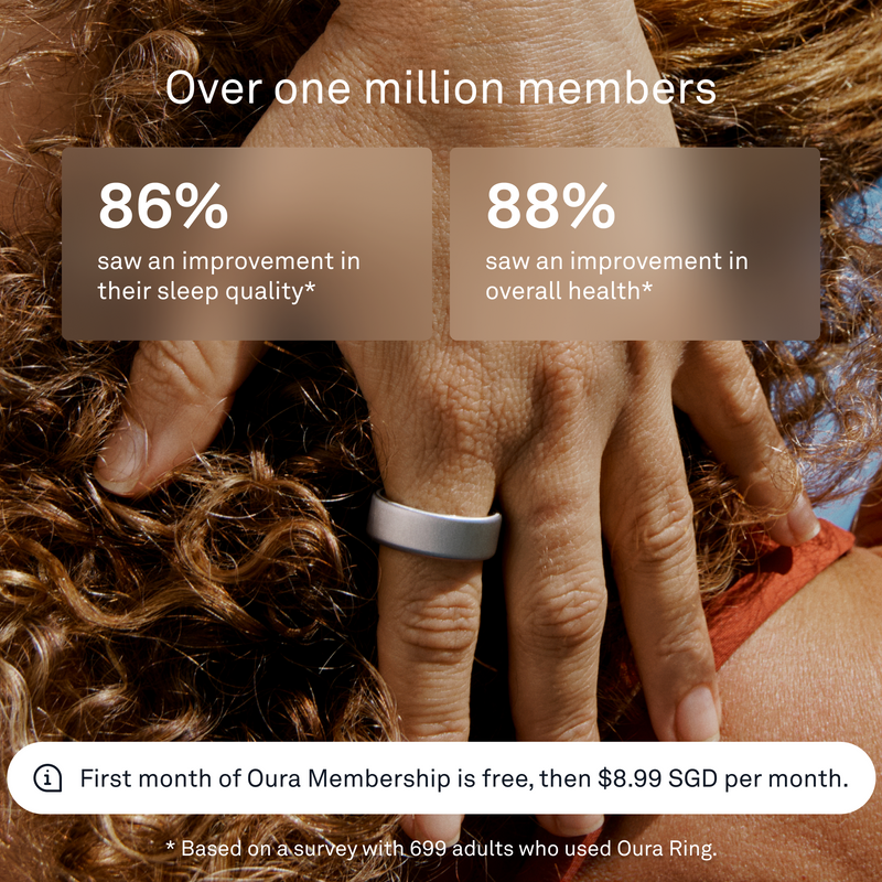 Oura Ring 4 Brushed Silver