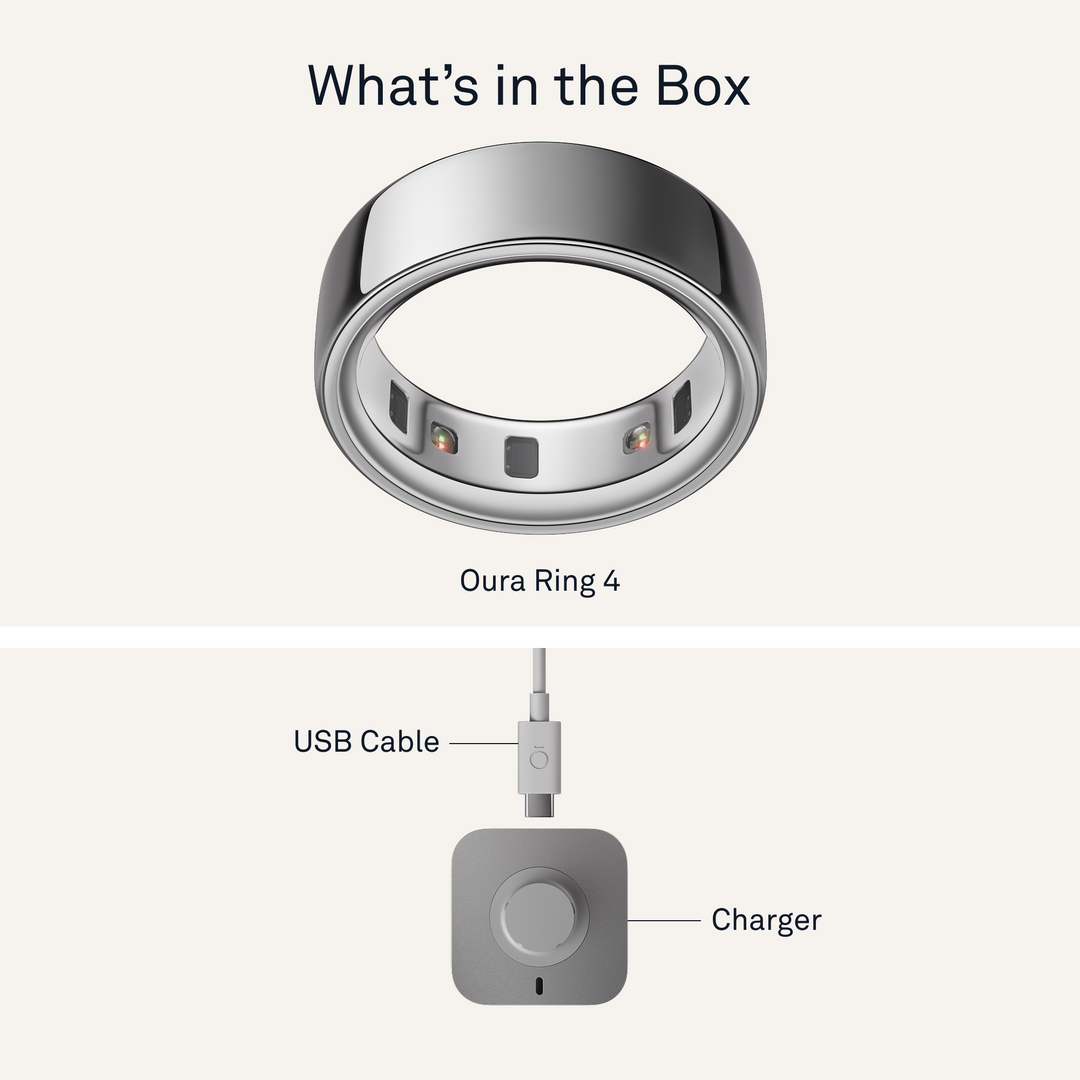 Oura Ring 4 Silver