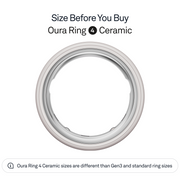 Oura Ring 4 Ceramic Cloud