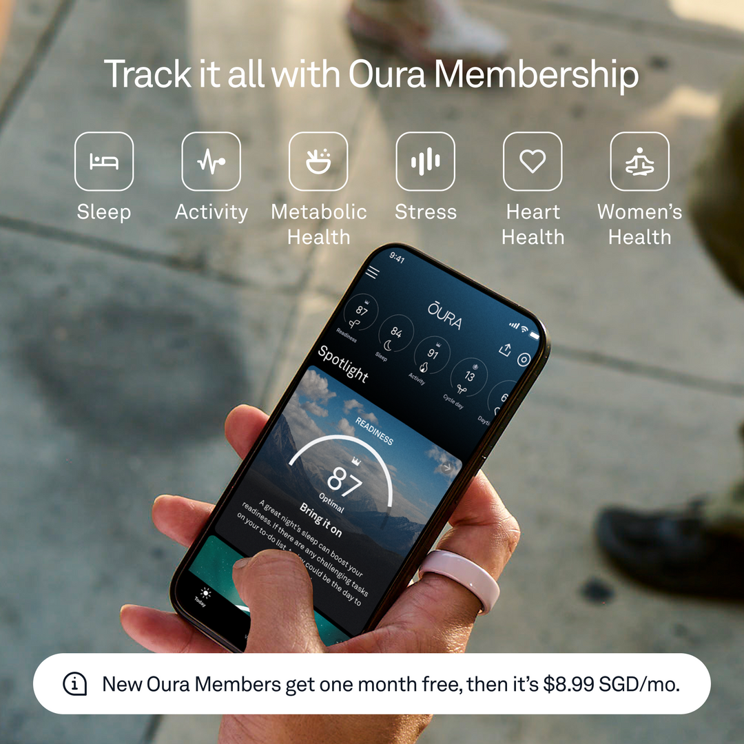 Oura Ring 4 Ceramic Cloud