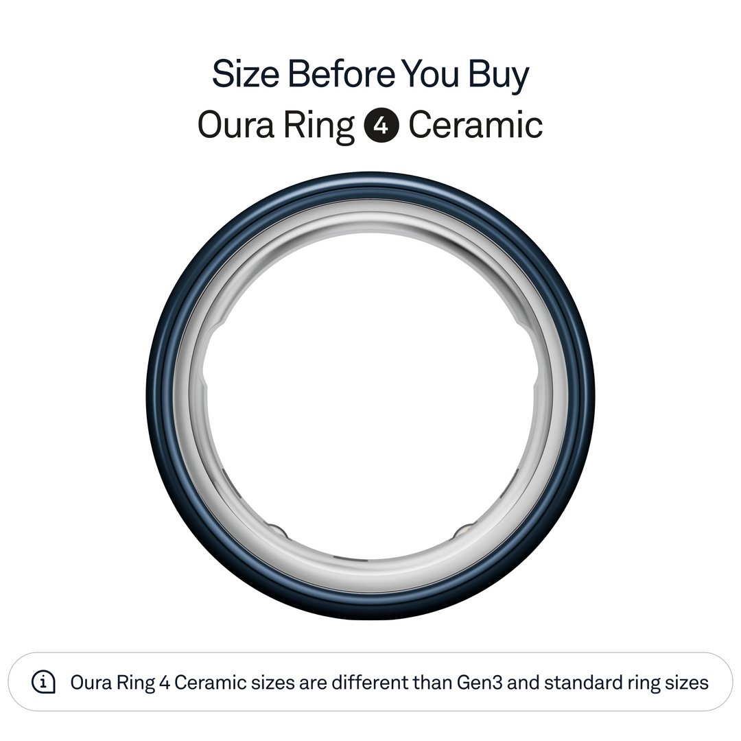 Oura Ring 4 Ceramic Midnight