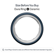 Oura Ring 4 Ceramic Midnight