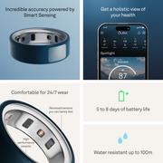 Oura Ring 4 Ceramic Midnight