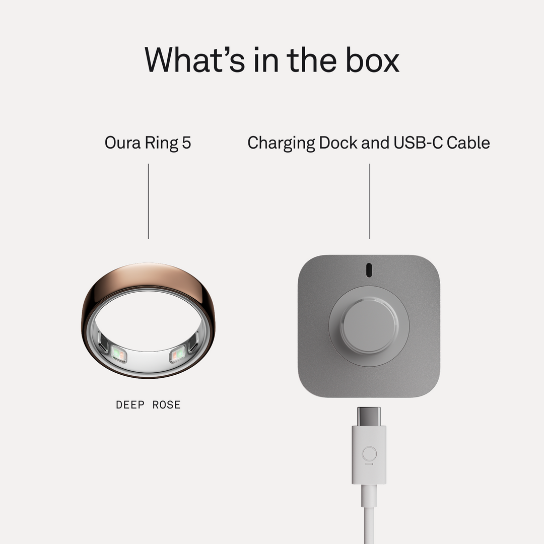 Oura Ring 5 Deep Rose
