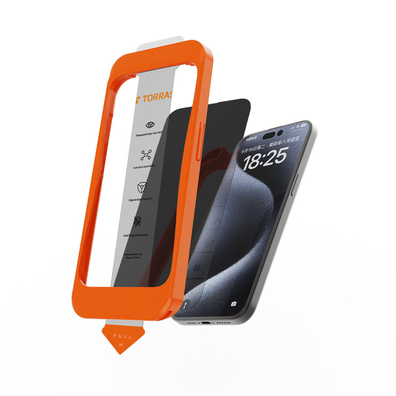 TORRAS GlassGo Unbreakable Tempered Screen Protector for iPhone 16 Series (1 Pack)