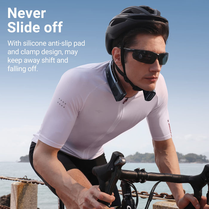 Never slide off with silicone anti-slip pad and clamp design -Coolify 2
