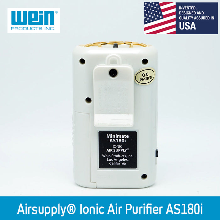 AirSupply AS180i Personal Ionic Air Purifier - Grey
