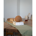 Load image into Gallery viewer, Zero 2.5 Air Marble - Natural Fiber-Based Ionizer as part of the table set up 