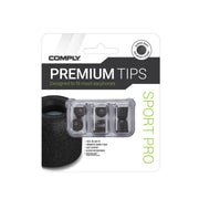 Comply SmartCore Sport Pro in its packaging on a white background
