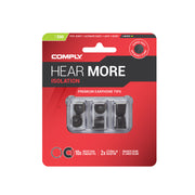 Comply T-200 Isolation in packaging on a white background